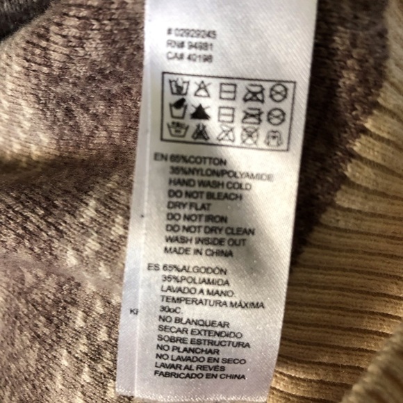 Love 21 brown retro looking winter sweater in size XS - Picture 4 of 6